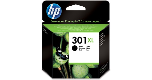 HP 301XL inktcartridge zwart hoge capaciteit